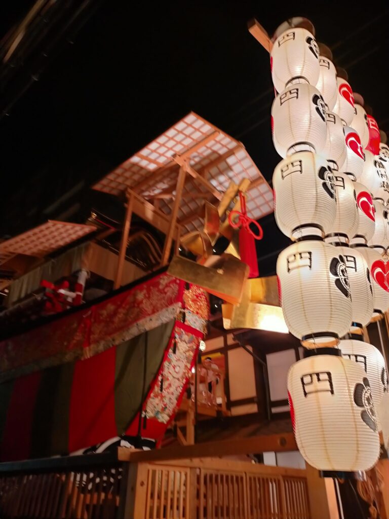 祇園祭　大船鉾　２０２３年 提灯