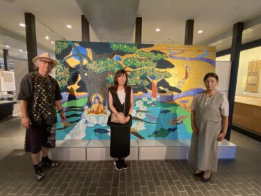 塩澤文男さんの絵画「釈迦宇宙巡礼図」京都佛立ミュージアムに拝見しに行きました
